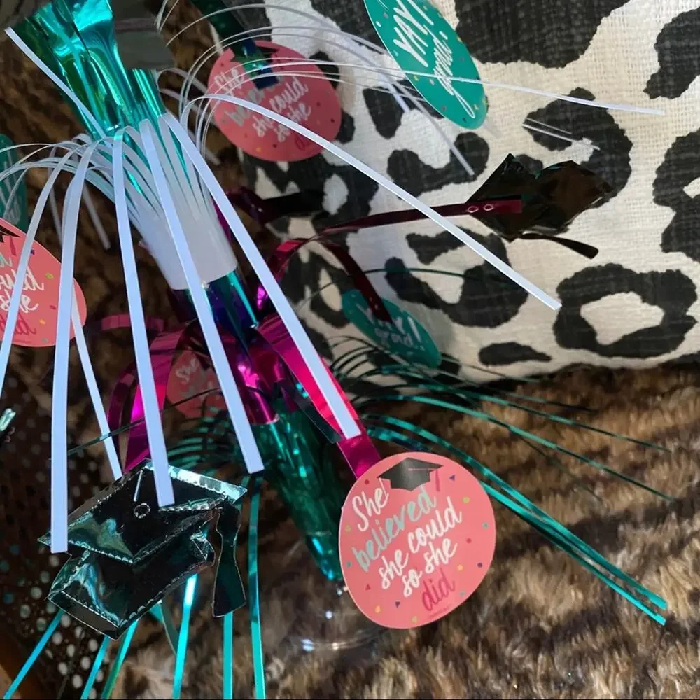 Graduation Party Graduate Table Centerpiece Decor Decoration